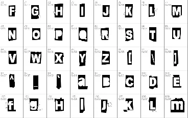 Blankblizzkrieg font