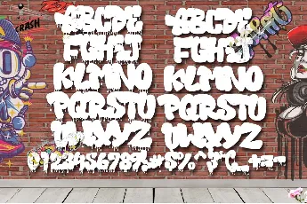 Fallaxe Graffiti font