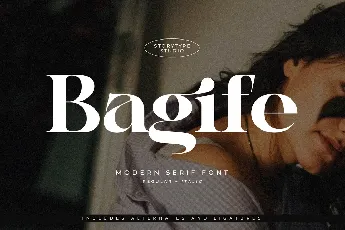 Bagife font