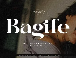 Bagife font