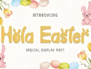 Hola Easter font