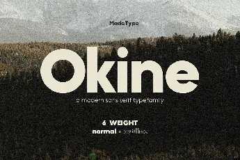 Okine font