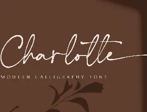 Charlotte font