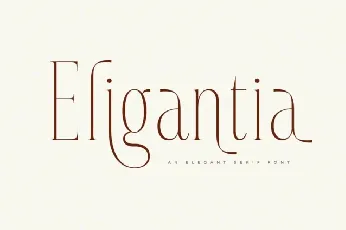 Eligantia font