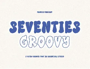 Seventies Groovy font