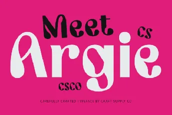 CS Argie font