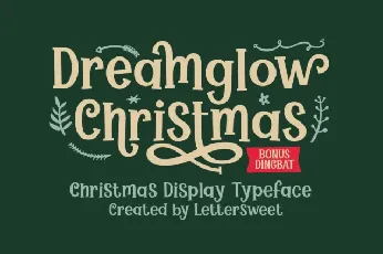 Dreamglow Christmas font