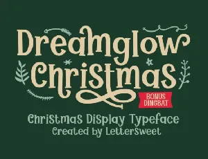 Dreamglow Christmas font