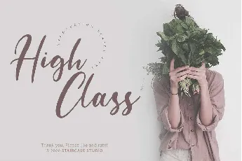 High Class font