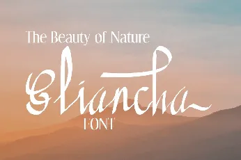 Gliancha font