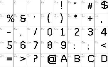 Robotika font