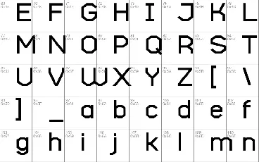 Robotika font