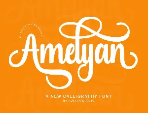 Amelyan font