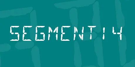 Segment14 font