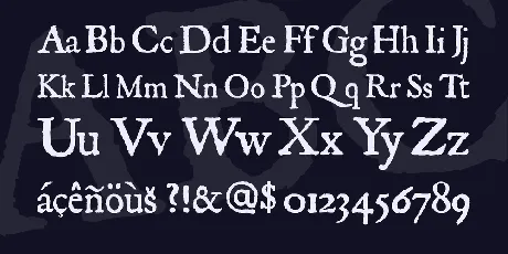 JSL Ancient font