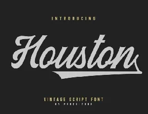 Houston font