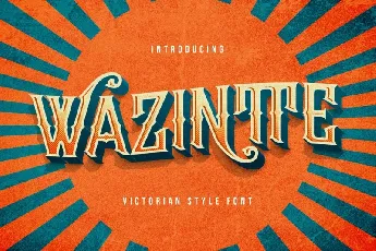 Wazintte font