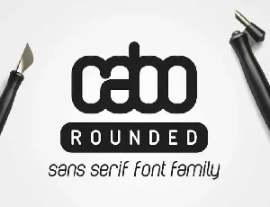 Cabo Rounded Family font