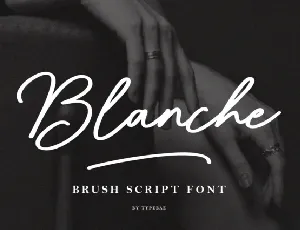 Blanche font