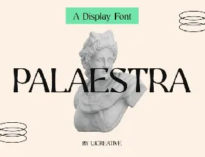 Palaestra font