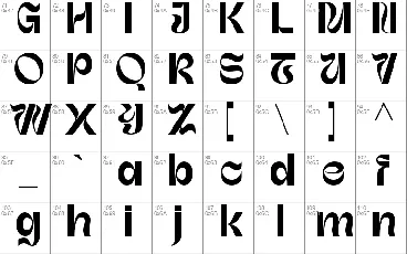 Uertas font