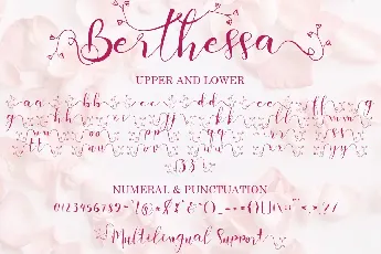 Berthessa font