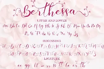 Berthessa font