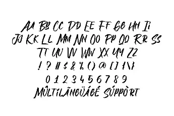 Thebig Demo font