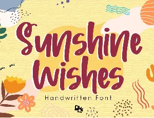 Sunshine Wishes font