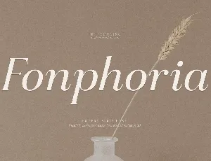 Fonphoria font