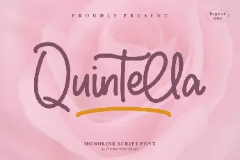 Quintella font