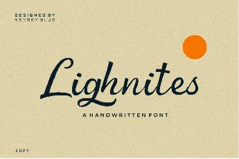 Lighnites font