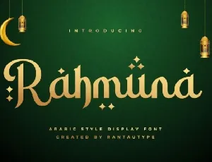 Rahmuna font