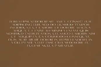 Raphia font