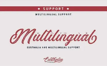 Eusthalia Script Free Download font