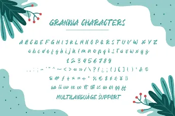 GRANDIA font