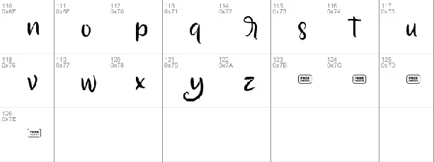 Anforgiv font