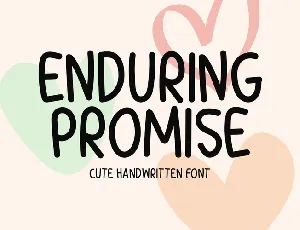 Enduring Promise font