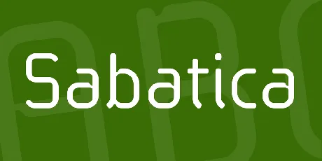 Sabatica font