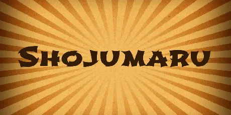 Shojumaru font