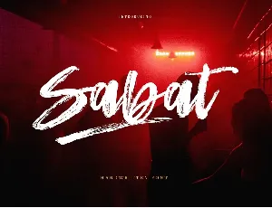 Sabat font