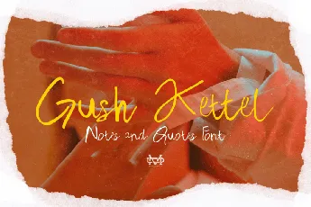 Gush Kettel font