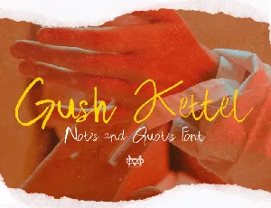 Gush Kettel font