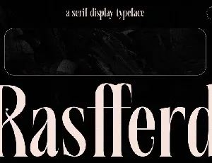 Rasfferd font