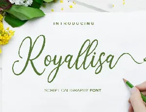 Royallisa font