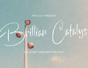 Brillian Catalyst font