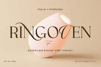 Ringoven font