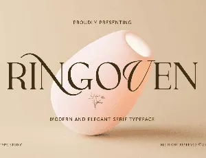 Ringoven font