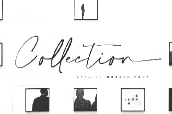 Collection Handwritten font