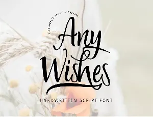 Anywishes font